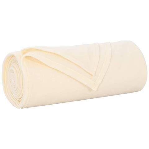 Coperta Crema 280 x 210 cm Panno - Foto 1