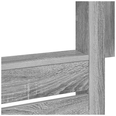 Letto a Castello per Bambini Grigio Sonoma 100 x 200 cm - Foto 9