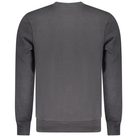 Felpa nera da uomo con cerniera© - Colore: Nero, Taglia: L - Foto 2