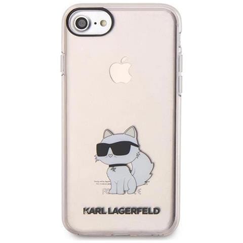 Karl Lagerfeld Klhci8hnchtcp Custodia Per Iphone 7/8 / Se 2020 / Se 2022 Rosa Ikonik Choupette - Foto 3