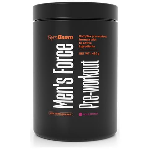 Pre-workout Men's Force con creatina 420 g Frutti di Bosco - Foto 1