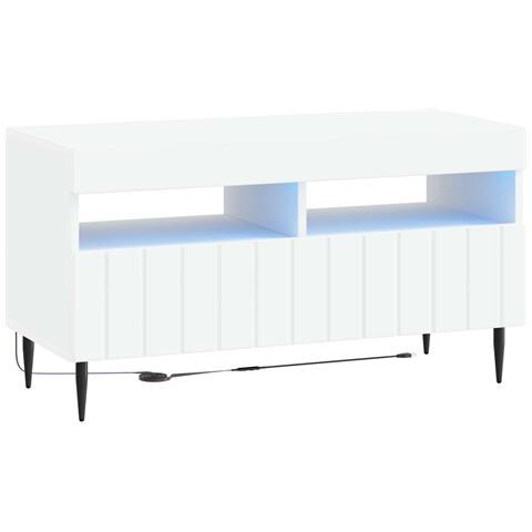 Mobile TV LED Bianco Legno ingegnerizzato - Foto 1