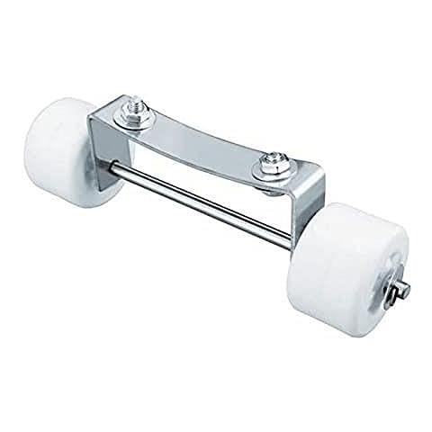 R69400B - Set di ruote riscaldate da esterno in acciaio inox bianco - Foto 1