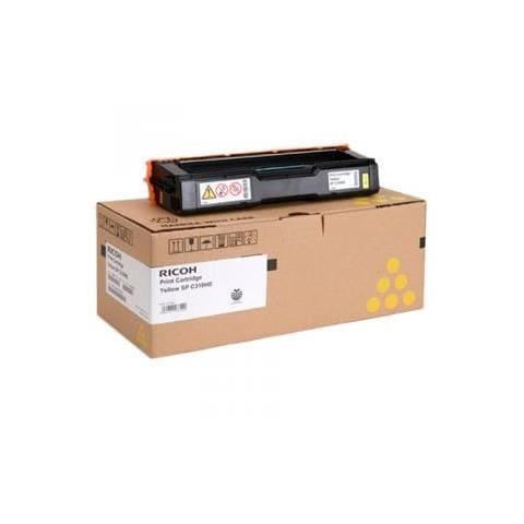 RHC310HEY Toner Originale Giallo per Ricoh Aficio SP C231N / SP C231SF Capacità 6000 Pagine - Foto 2