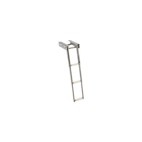 Scaletta inox stretta a scomparsa 3 gradini - Foto 1