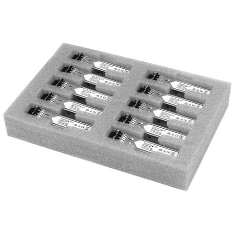 Modulo Ricetrasmettitore Transceiver SFP in fibra - Compatabile HP J4858C - MM LC con DDM - 550 m - 10 unità - Foto 1