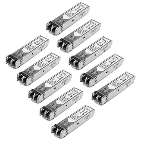 Modulo Ricetrasmettitore Transceiver SFP in fibra - Compatabile HP J4858C - MM LC con DDM - 550 m - 10 unità - Foto 6