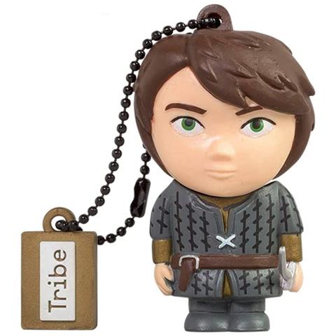 Chiavetta USB 16 GB Game of Thrones Arya Interfaccia USB 2.0 Colore Grigio - Foto 1