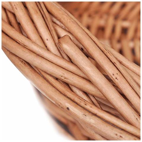 Cesto per Cani /Lettino in Vimini Naturale 90 cm - Foto 5