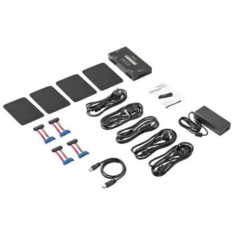 " Eraser per HDD da 2,5"" o 3,5"" - Drive SATA a 4 Bay - Standalone - Formatta HDD" - Foto 2