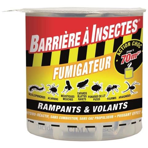 Barriera Per Insetti Fumigene Idro Reattivo Per Insetti Volanti E Striscianti - 10g - Foto 1