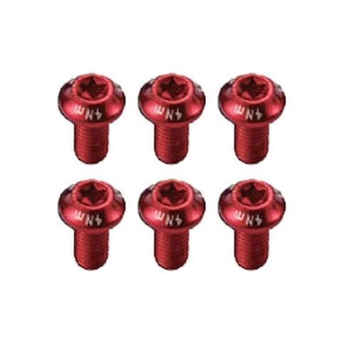 Viti Disco Alu 7075 Set 6 Red - Foto 1