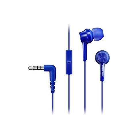 Auricolare con Cavo TCM115 Compatibile con Android, Black Berry, iOS Colore Blu - Foto 1