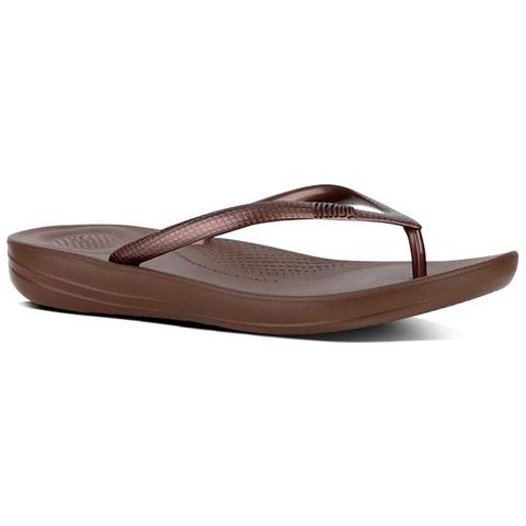 Women Iqushion Ergonomic Flip-flops E54-012, Donne, Marrone, 36 - Foto 1