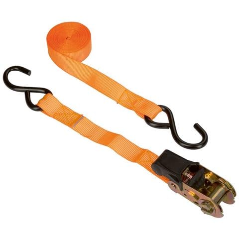 Set 4 Pz Cinghie Di Fissaggio Con Cricchetto 5 M 500 Kg 37991 - Foto 2