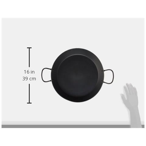 410238 Paella Induzione In Alluminio Da 38 Cm (8 Posti)  - Foto 2