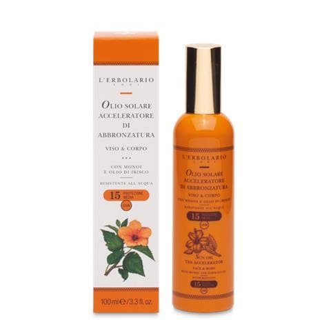 Olio Solare Acceleratore Di Abbronzatura Viso & Corpo Spf 15 100 Ml - Foto 1