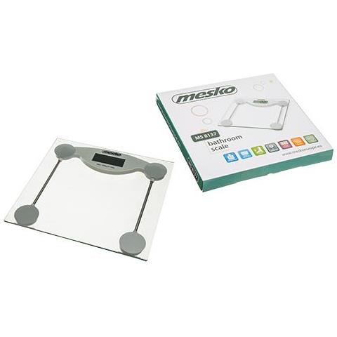 Bilancia Pesapersone Ms 8137 Peso Massimo (capacità) 150 Kg, Precisione 100 G, Vetro - Foto 2