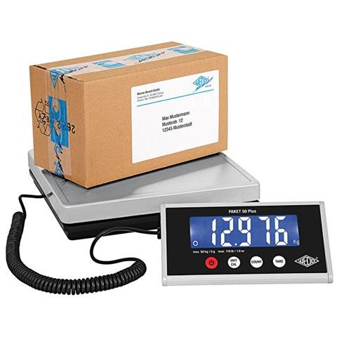 50 7605005 bilancia pesalettere Bilancia postale elettronica Nero, Argento - Foto 3