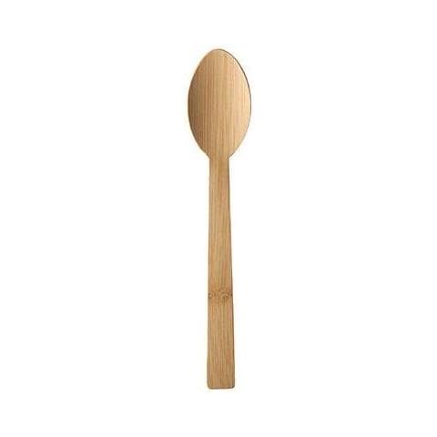 88029 Cucchiaio Monouso Cucchiaio Da Minestra Monouso Legno Naturale 50 Pz - Foto 1