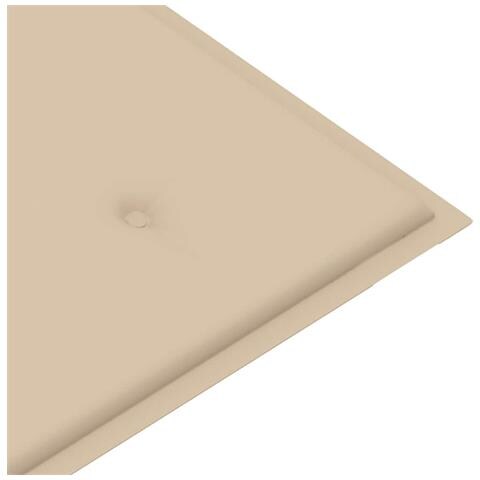 Panchina Da Giardino 2 Posti E Cuscino 120cm Massello Eucalipto - Foto 10