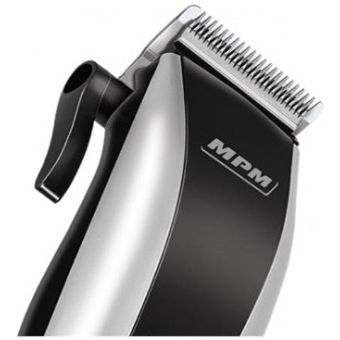 Mpm Mmw-02 Trimmer Elettrico Professionale, Rasoio Da Uomo, Regolazione Del Trimmer 9w Bianco/nero - Foto 8