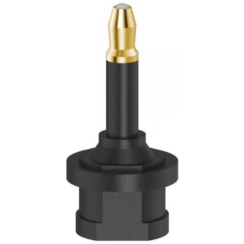 00205178 Adattatore Per Inversione Del Genere Dei Cavi Odt Toslink 3.5mm Nero - Foto 1