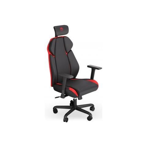 Meta Rd Poltrona Per Gaming Seduta Imbottita Nero, Rosso - Foto 3