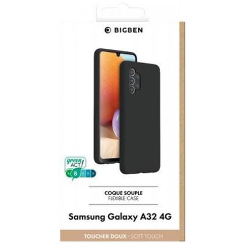 Cover Per Samsung Galaxy A32 4g Softtouch, Nero - Foto 2