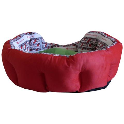 Letto Per Animali Domestici Rosso L - Foto 3