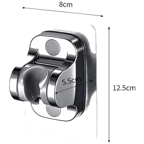 Supporto Per Doccetta Regolabile, Supporto Per Doccetta Portatile Impermeabile Con Adesivo Forte - Foto 1