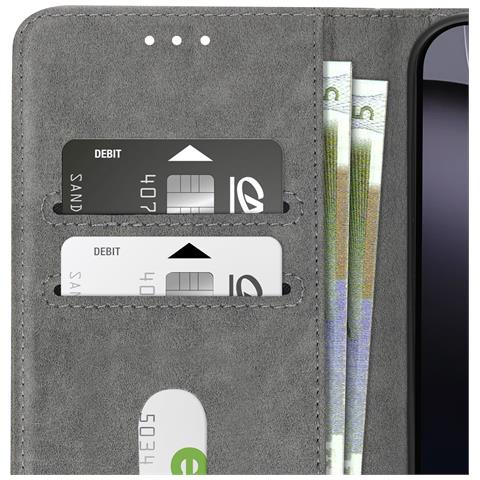 Custodia Per Iphone 16 Pro Max Copertina Portafoglio Supporto Video - Foto 5