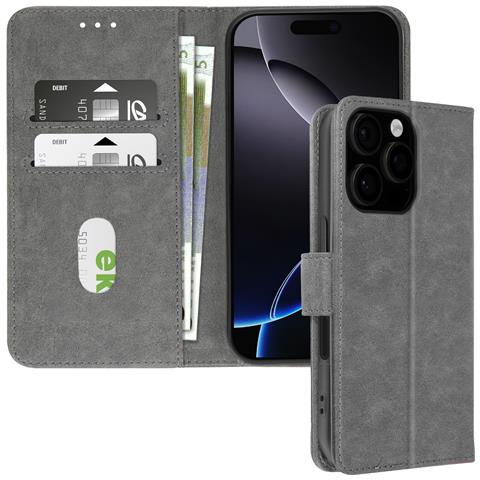 Custodia Per Iphone 16 Pro Max Copertina Portafoglio Supporto Video - Foto 1