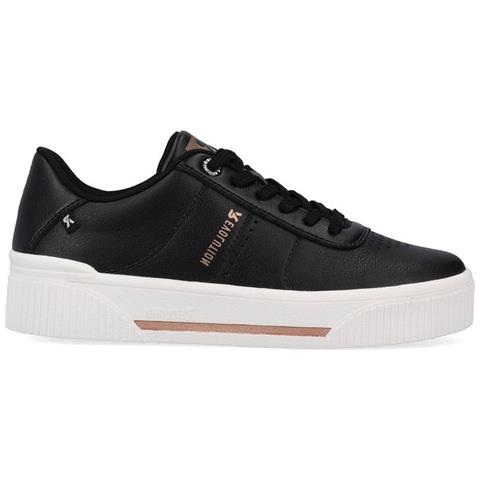 Leisure Trainers Black Sneakers Pelle Scarpe Donna Nero Eu 37, W0702-00 - Foto 2