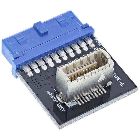 USB 3.0 a USB 3.1 Adattatore interno da pannello frontale Key-B - Foto 2