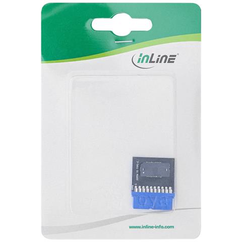 USB 3.0 a USB 3.1 Adattatore interno da pannello frontale Key-B - Foto 3