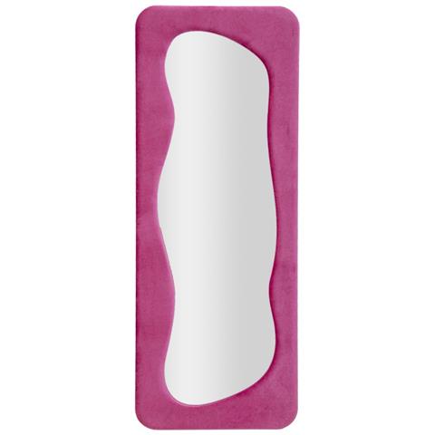 Specchio Con Cornice Mf462 - Rosa - Mdf - 40x4x160 Cm - Foto 1