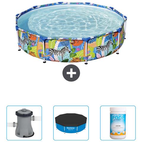 Piscina Fuori Terra - In Giro - 305x66 Cm - Multi - Include Accessori Coordinati Cb39 - Foto 1