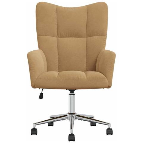 Lusso Casadino -  Poltrona Relax Marrone In Velluto - Foto 2