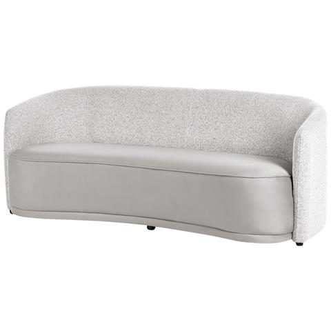 3 Posti Roset Tessuto Grigio - Foto 2