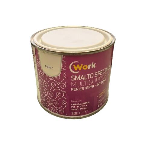 Iris Work - Smalto Speciale Multisupporto 500 Ml Bianco - Foto 1