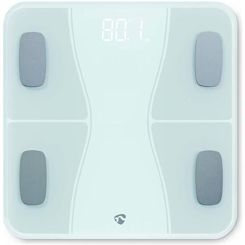 Bilancia Connessa Multifunzionale Con 16 Funzioni Di Misurazione, Bianco - Foto 1