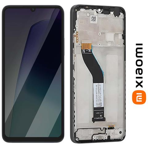 Schermo Completo Originale Redmi 14c Display Lcd Con Vetro Tattile E Telaio, Nero - Foto 1