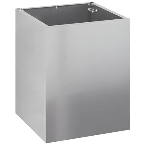 Vaso da giardino Argento Acciaio zincato - Foto 1