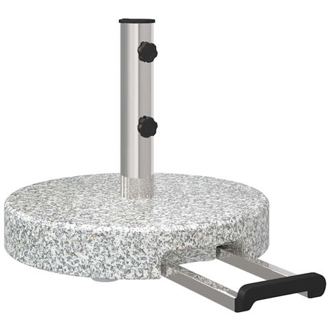 Base per ombrellone Grigio 45 x 45 x 37.5 cm Granito - Foto 1