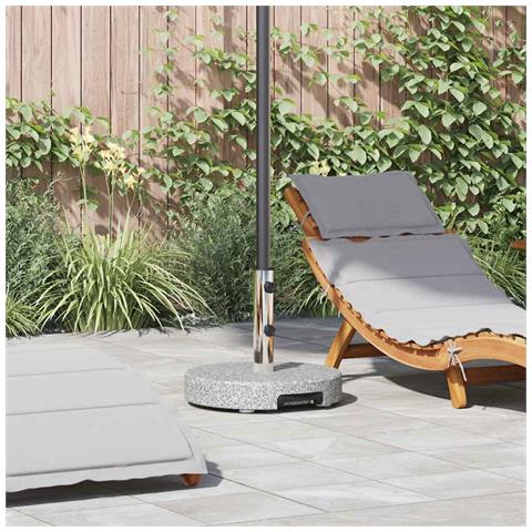 Base per ombrellone Grigio 45 x 45 x 37.5 cm Granito - Foto 2