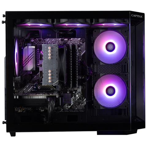 92493 PC /stazione di lavoro AMD Ryzen™ 7 5700X 16 GB DDR4-SDRAM 1 TB SSD NVIDIA GeForce RTX 5060 Windows 11 Home Nero - Foto 2