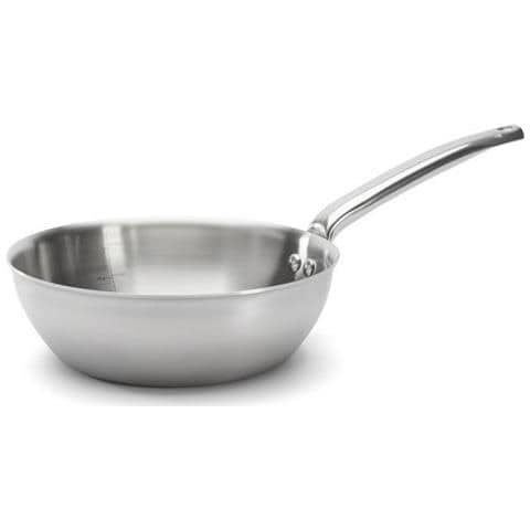 Padella In Acciaio Inox Da 24 Cm Senza Coperchio - 3603.24 - Foto 2
