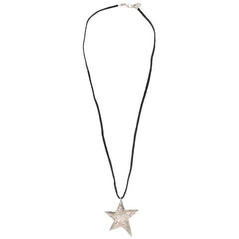 Collana Lunga, Grande Stella D'argento - Foto 1