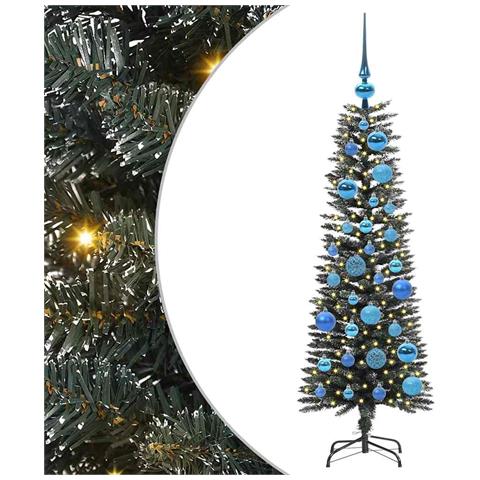 Albero di Natale artificiale con 150 LED Verde 120 cm - Foto 1